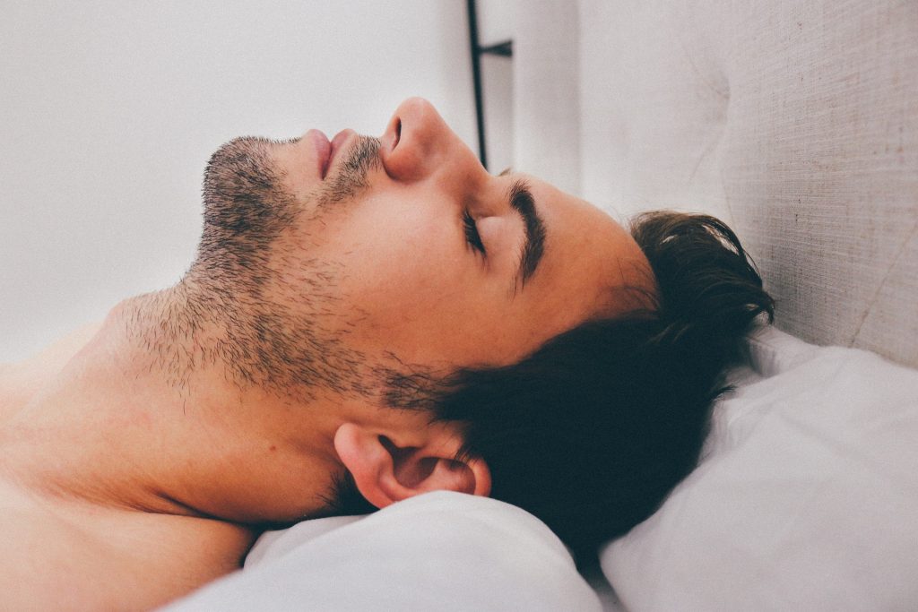 Sleeping Hair Transplant Image