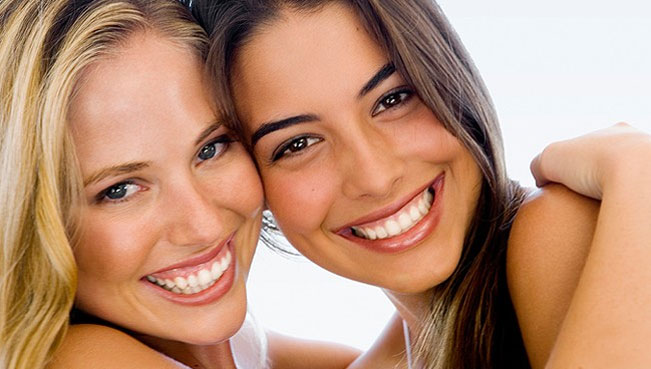smiling women
